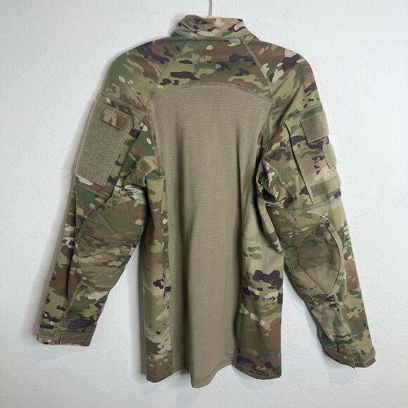 Army Combat Shirt OCP Large MULTICAM Flame Resistant FR Tactical 1/4 Zip USGI - Picture 8 of 16